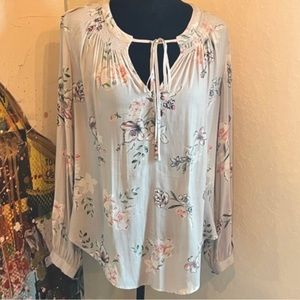 TORRID Floral Long Sleeve Blouse